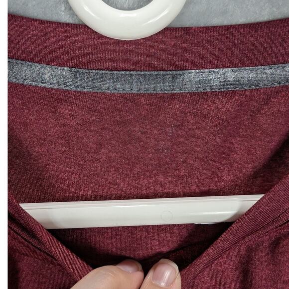 Arkansas Razorbacks Shirt Mens Large Maroon Gray NCAA College Football Russell - Picture 5 of 9